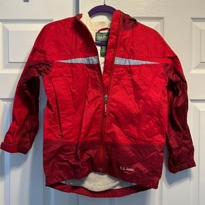 LL Bean rain jacket